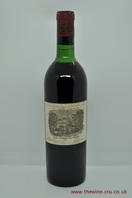 1967 vintage red wine. Chateau Lafite 1967. France Bordeaux. Immediate delivery. Free local delivery. Gift wrapping available.