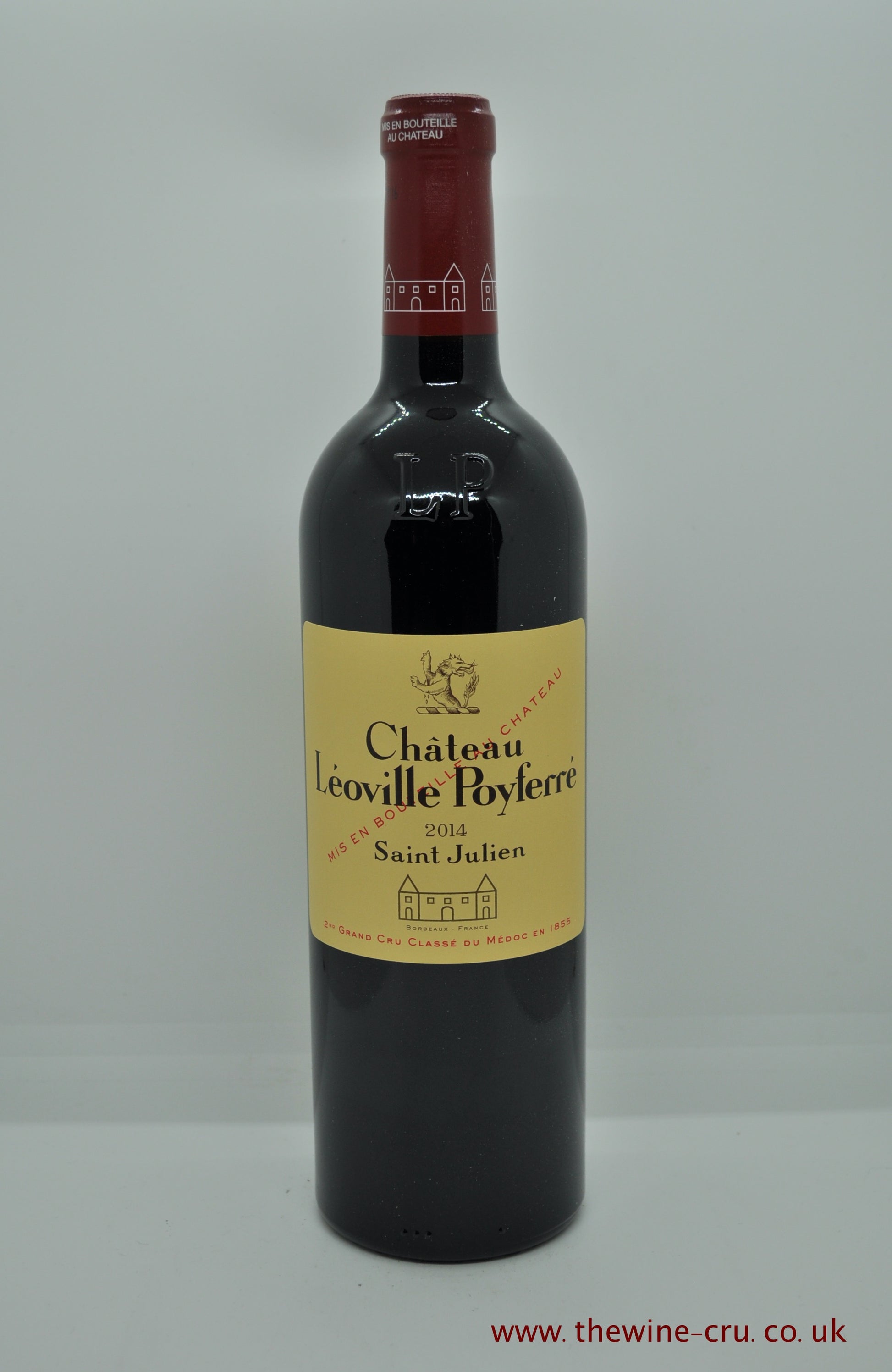 2014 vintage red wine. Chateau Leoville Poyferre 2014. France, Bordeaux. Immediate delivery. Free local delivery. Gift wrapping available.