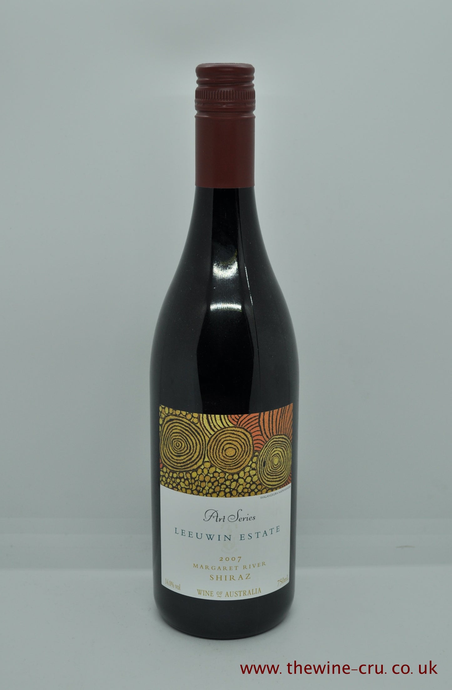 2007 vintage red wine. Leeuwin Art Series Margaret River Shiraz 2007. Australia. The bottles are in excellent condition. Immediate delivery. Free local delivery. Gift wrapping available.