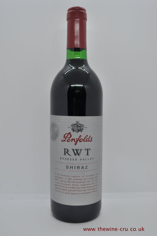 1997 vintage red wine. Penfolds RWT Bin 798 Shiraz 1997. Australia. Immediate delivery. Free local delivery. Gift wrapping available.