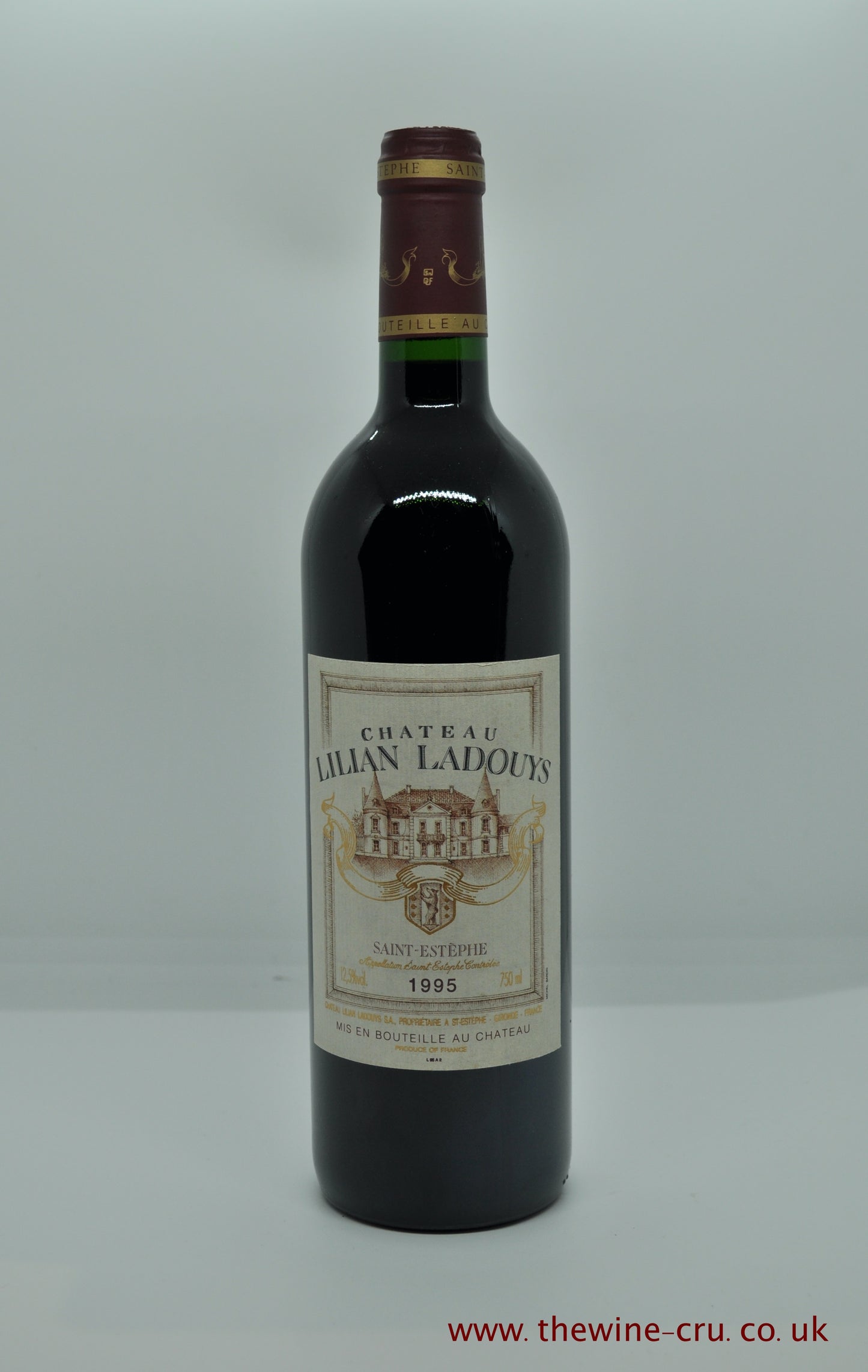 1995 vintage red wine. Chateau Lilian Ladouys 1995. France Bordeaux. Immediate delivery. Free local delivery.